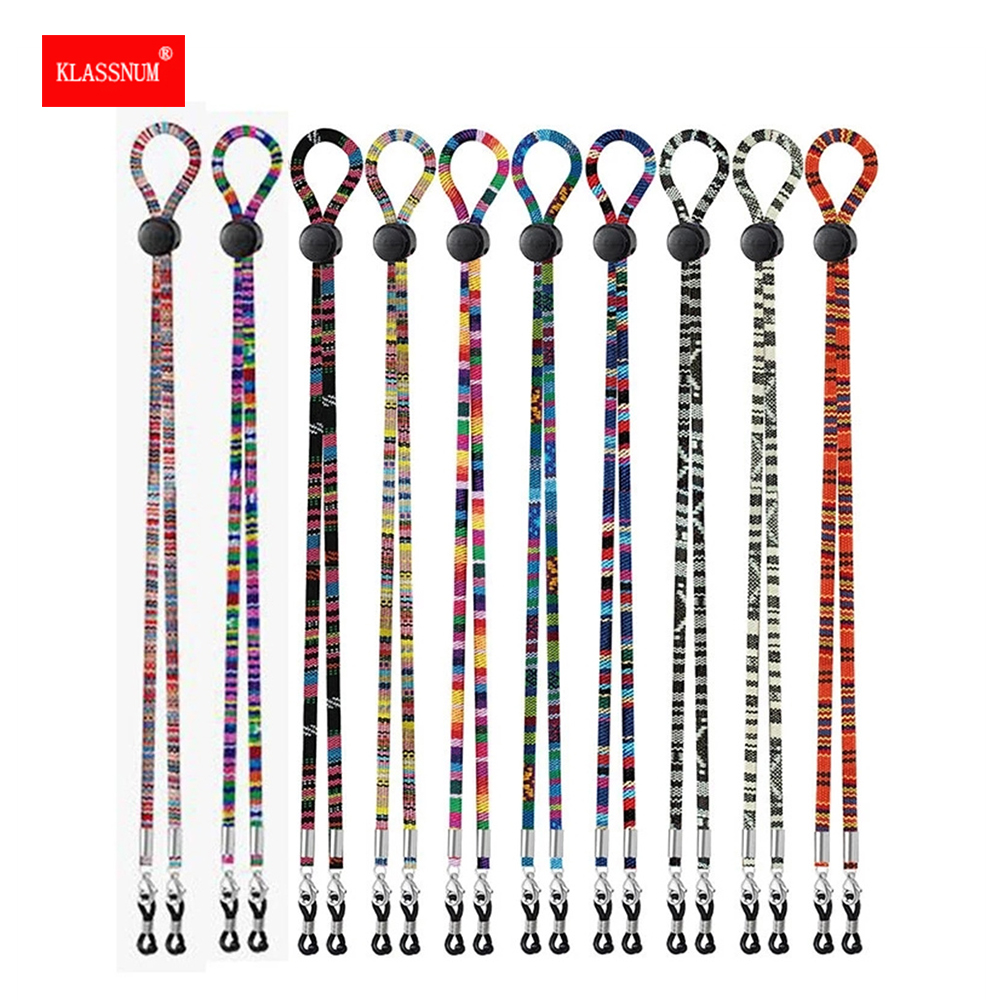 Mask Lanyard Adjustable - ปรับไนลอน Dangles หน้ากากใบหน้าเชือกชาติพันธุ์แบบพกพา Anti-Lost Face Mask