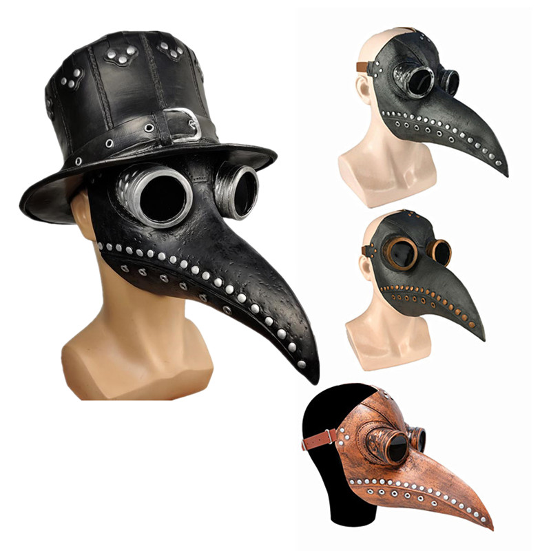 5 PC ยางสีดํา Plague Doctor หน - Disposable Surgical Mask บทวิจารณ์และราคา