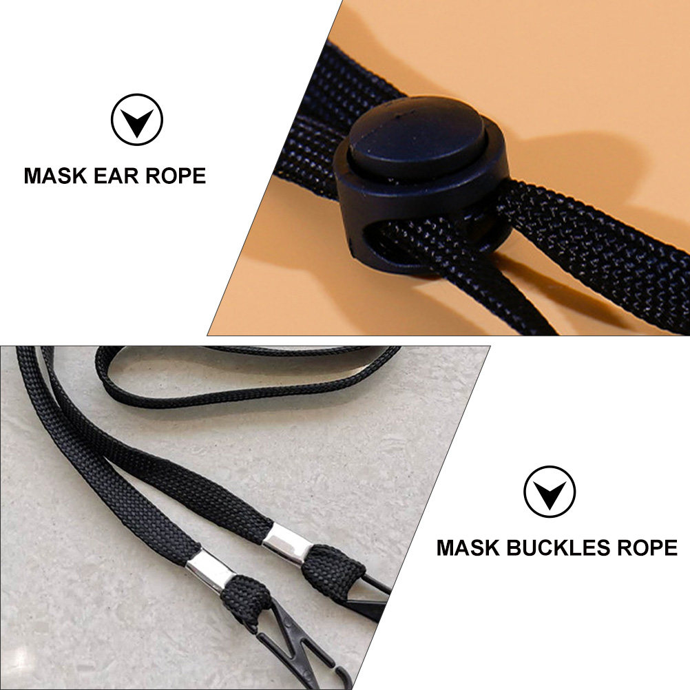 สายคล้องหน้ากากนิรภัย 12 ชิ้น  - Mask Lanyard Adjustable บทวิจารณ์และราคา