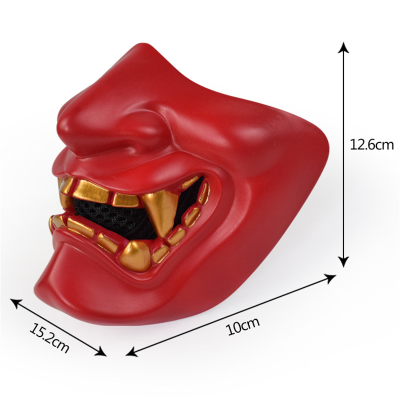 หน้ากากครึ่ง Oni คอสเพลย์ Deco - Respirator Half Face บทวิจารณ์และราคา